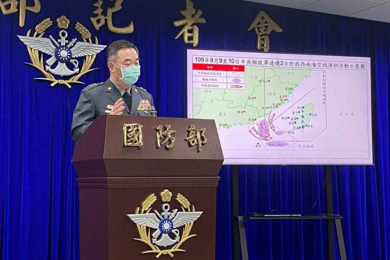 Taiwan denounces largescale Chinese drills near island