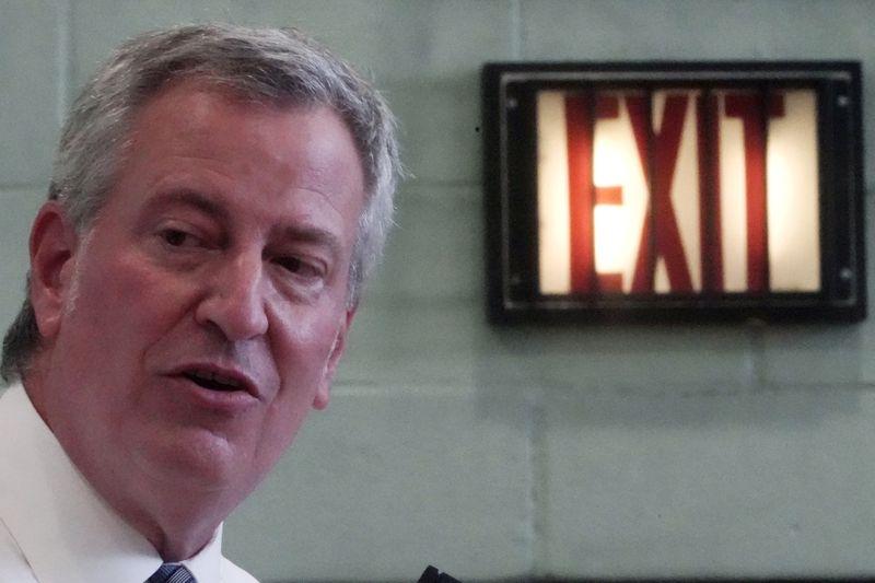 New York mayor furloughs himself staff for week to ease pandemic budget gap