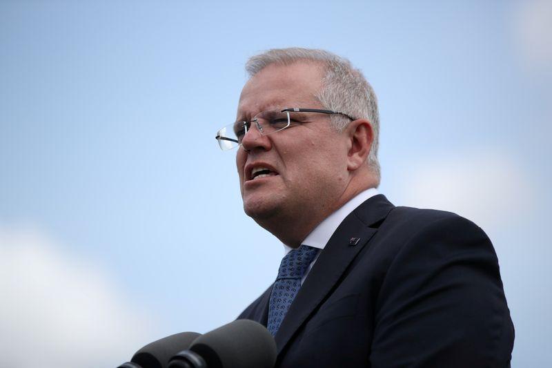 Australian PM Morrisons approval rating rises poll shows