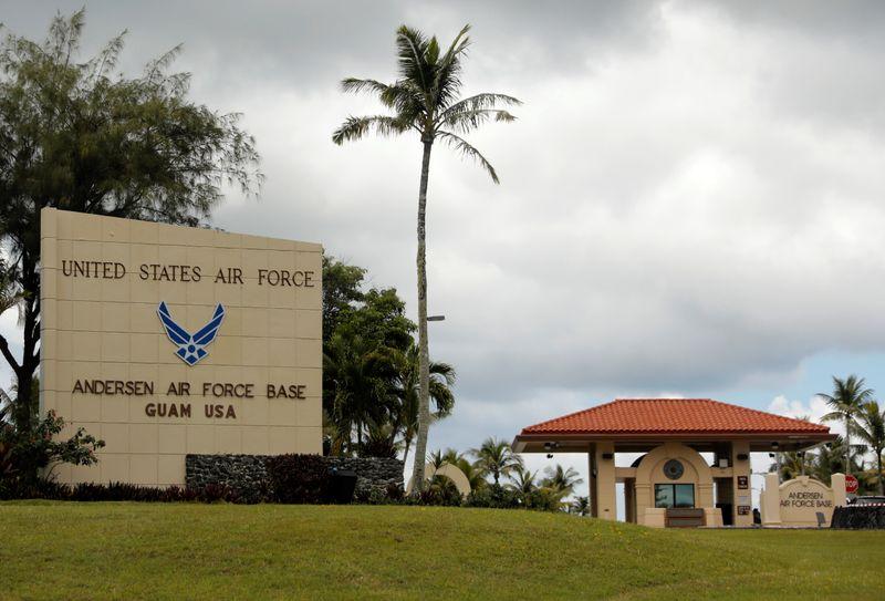 China air force video appears to show simulated attack on US base on Guam