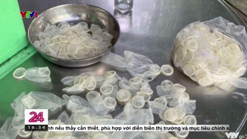 Vietnam police bust ring selling recycled condoms