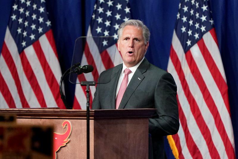 US Republican McCarthy very peaceful transition of power after presidential election