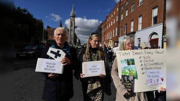 In silent protest, relatives call for action on Ireland's Tuam babies