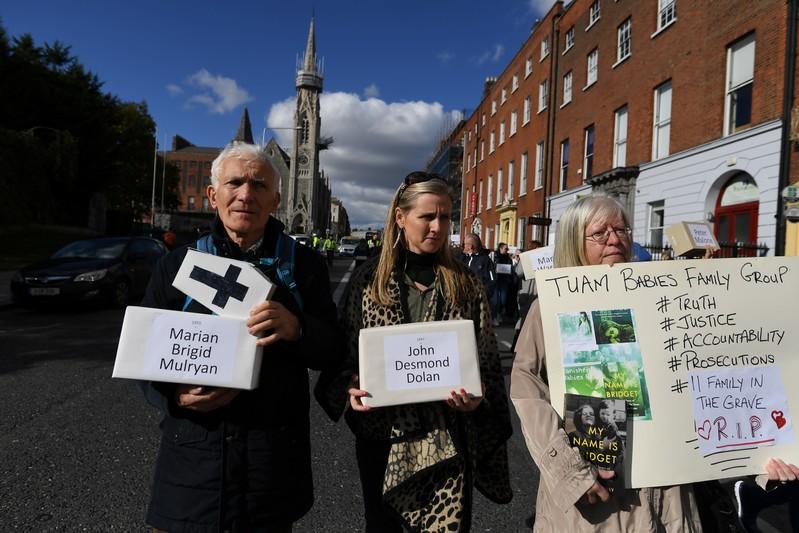 In silent protest, relatives call for action on Ireland's Tuam babies In silent protest, relatives call for action on Ireland's Tuam babies