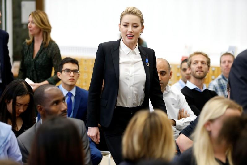 Actress Amber Heard says birth on U.S.-Mexico border sparked rights activism Actress Amber Heard says birth on U.S.-Mexico border sparked rights activism