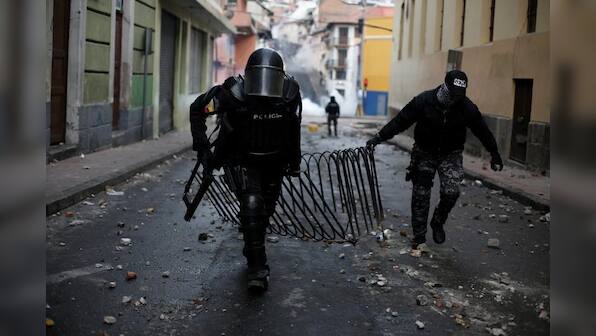 Ecuador arrests 370 people in two days of anti-austerity protests