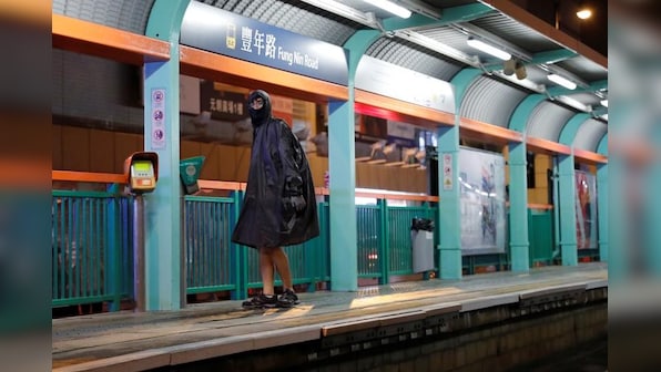 Hong Kong metro system partially reopens as city braces for further protests
