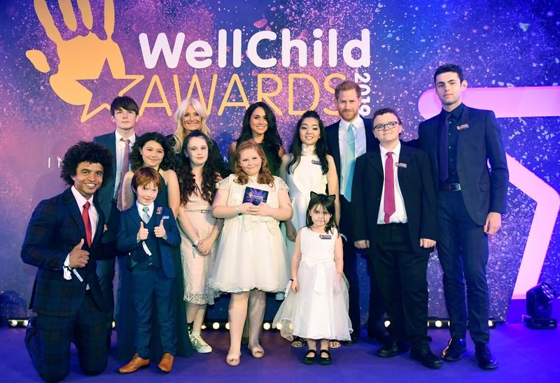 Prince Harry wells up at awards for seriously ill children