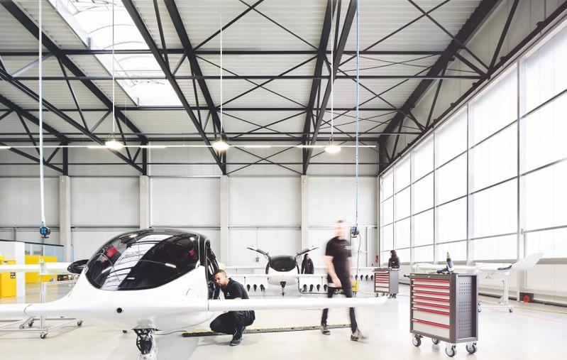 Air taxi startup Lilium expands production as prototype exceeds 100 kmh