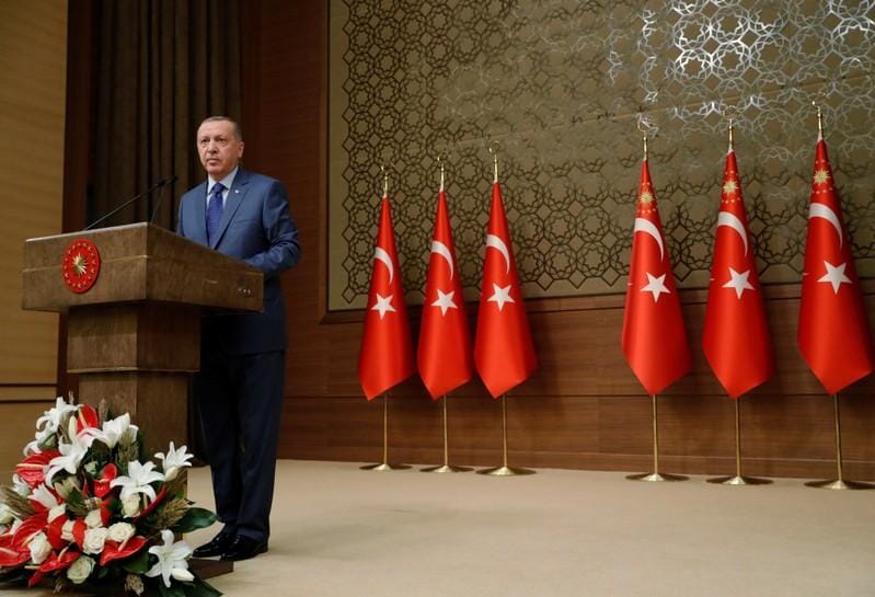 Erdogan says Turkey will crush Kurdish militants remaining in Syria safe zone