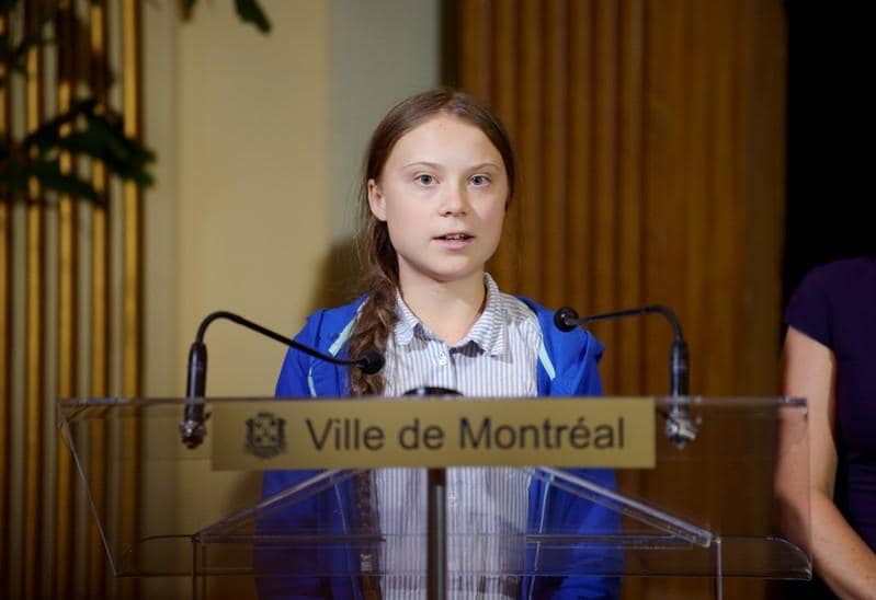 Teen climate activist Thunberg leads rally in Vancouver