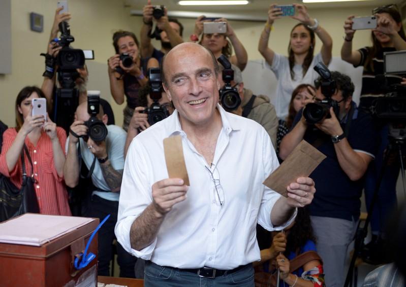 Ruling liberal candidate Martinez leading Uruguay election - media polls Ruling liberal candidate Martinez leading Uruguay election - media polls