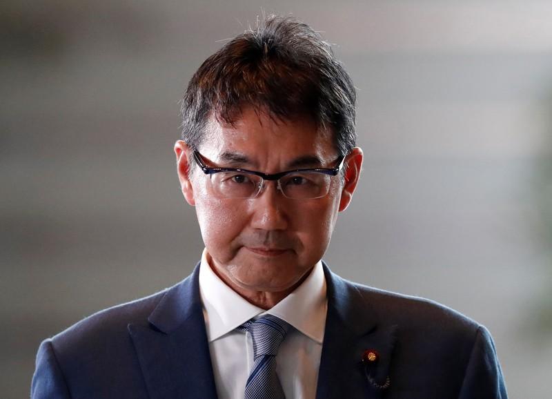 Japan Justice Minister Kawai resigns, 2nd minister to quit in a week Japan Justice Minister Kawai resigns, 2nd minister to quit in a week