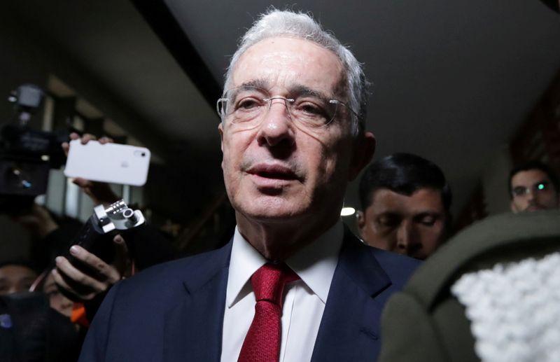 Judge lifts house arrest order against former Colombian President Uribe