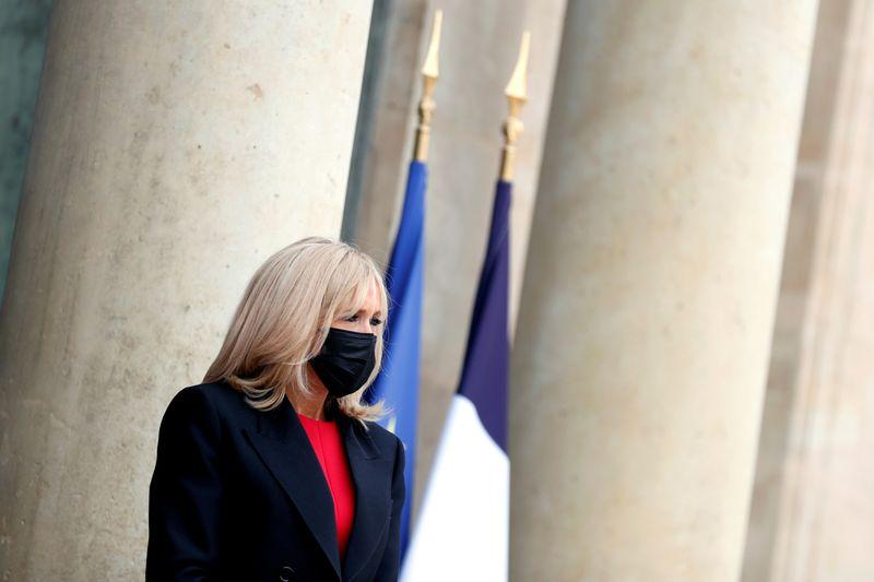 French first lady to selfisolate after contact with COVID19 patient office