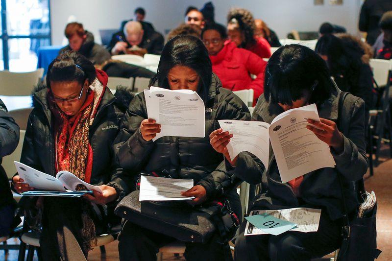 U.S. weekly jobless claims fall; many unemployed losing benefits U.S. weekly jobless claims fall; many unemployed losing benefits