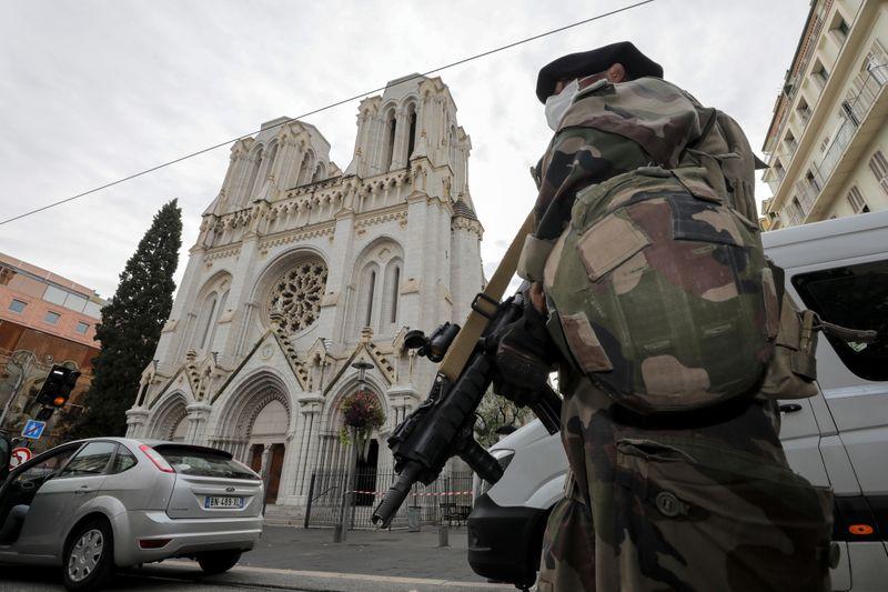 France church attacker believed to be 21yearold Tunisian  police source