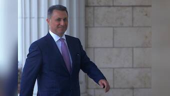 Ex-Macedonia PM Gruevski says he's seeking asylum in Hungary