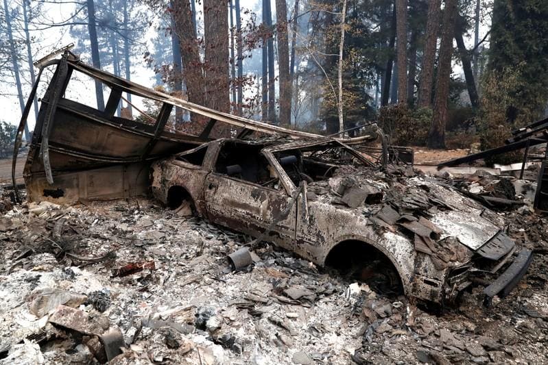 Crews search for California fire victims Trump to visit