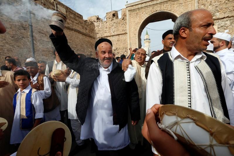 Libyan Sufis celebrate Prophets birthday despite security fears