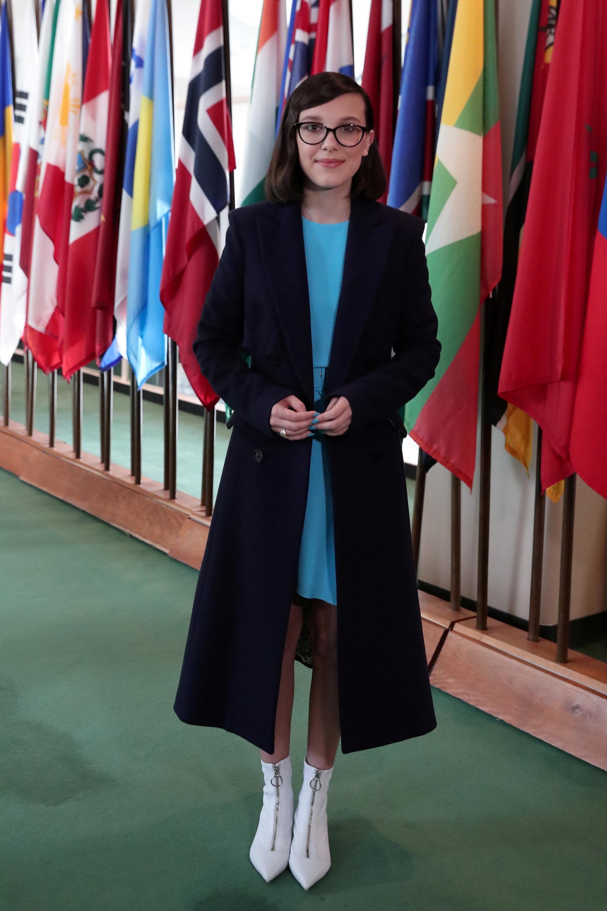 Netflix star Millie Bobby Brown 14 named youngestever UNICEF envoy