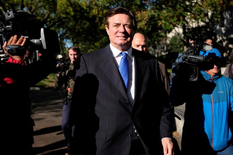 ExTrump campaign head Manafort denies ever meeting with WikiLeaks Assange