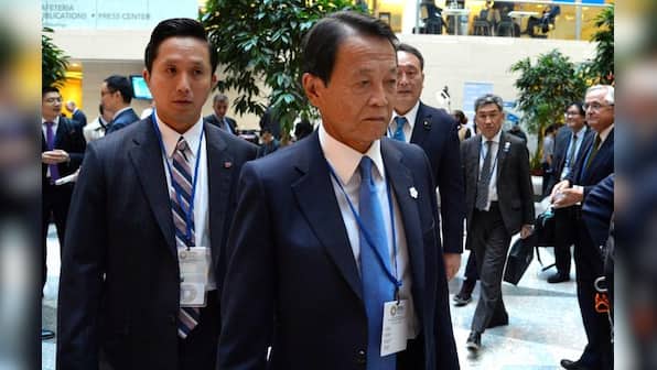 Japan financial minister Aso sees no need now for economic stimulus