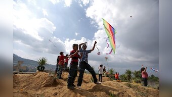 Guatemalans remember their dead with giant kites as Day of the Dead begins