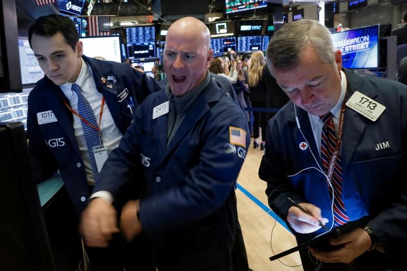 Stocks rise on trade hopes dollar gains on risk appetite