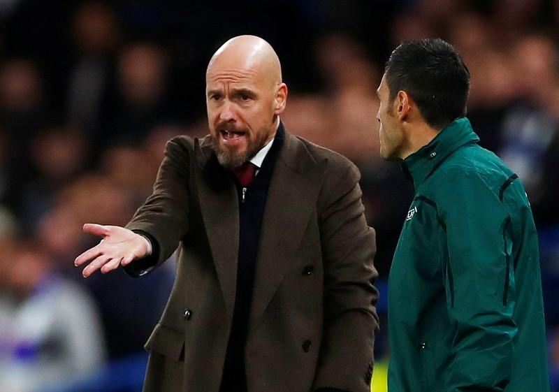 Ajax denied victory by refereeing decisions says Ten Hag