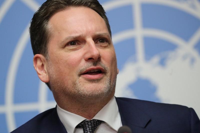 Head of UN Palestinian refugee agency has resigned  UN spokesman