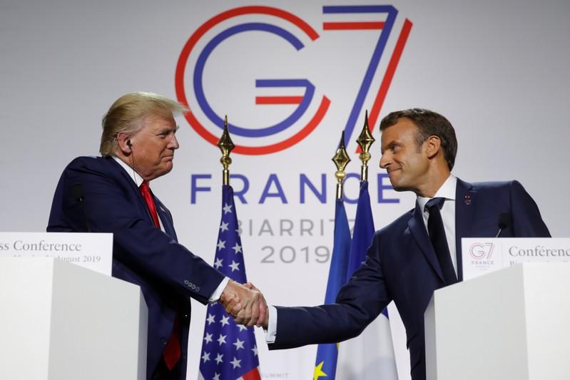 Frances Macron and Trump to meet before NATO summit  tweet