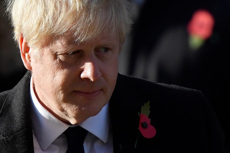 UK PM Johnson has 14point lead over Labour before election YouGov poll