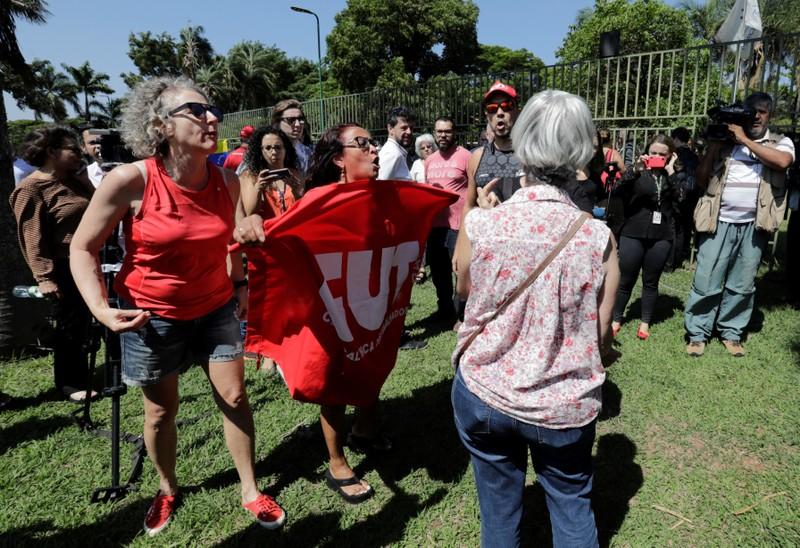 Brazil's Bolsonaro vows order after Guaido backers enter Venezuelan embassy Brazil's Bolsonaro vows order after Guaido backers enter Venezuelan embassy