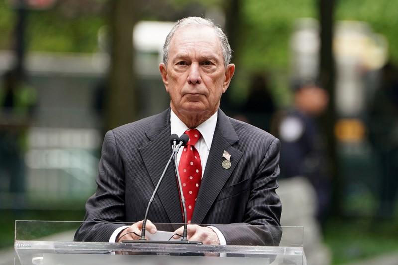 ReutersIpsos poll 3 support Bloomberg for Democratic nomination