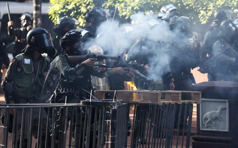 Highlights Hong Kong police seal off university raising fears of crackdown