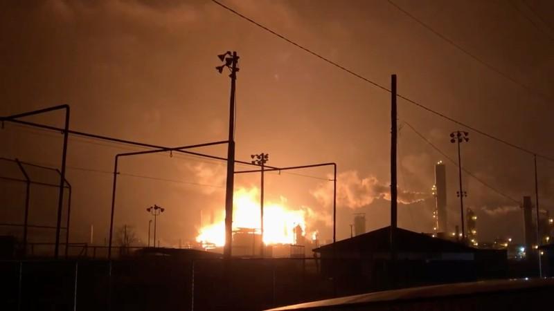 Residents flee fourth major Texas petrochemical fire this year Residents flee fourth major Texas petrochemical fire this year