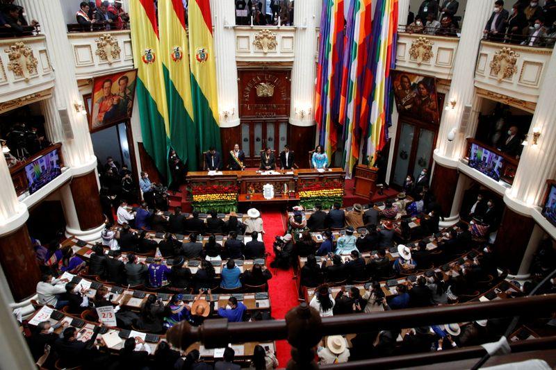 Bolivias socialists sweep back to power as Arce sworn in as President