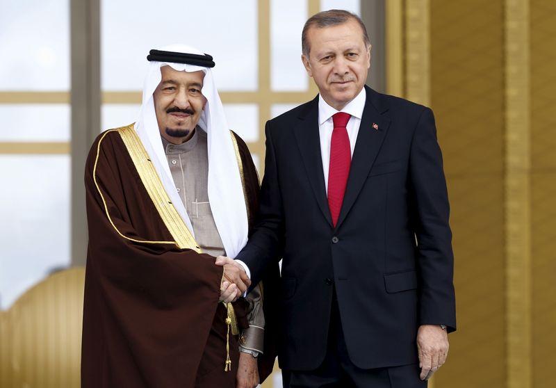 Saudi King Salman Turkeys Erdogan discuss coordinating efforts ahead of G20 summit  SPA