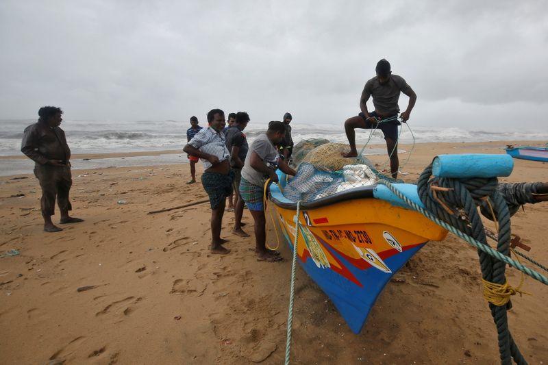 Tens of thousands evacuated as cyclone targets Tamil Nadu