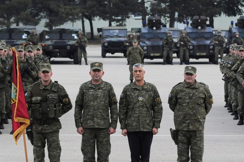 Kosovo approves new army despite Serb opposition, NATO criticism Kosovo approves new army despite Serb opposition, NATO criticism