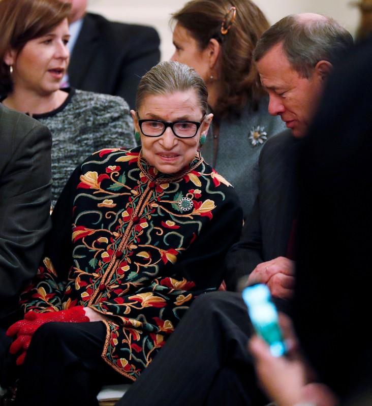 US Justice Ginsburg 85 has malignant nodules removed from lung