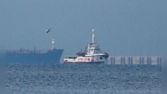 Open Arms rescue ship docks in Spanish port with 308 migrants on board