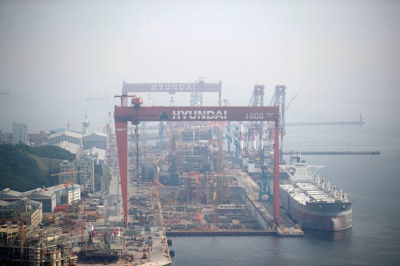 Exclusive Hyundais 18 billion shipbuilding deal with Daewoo faces full EU probe  sources