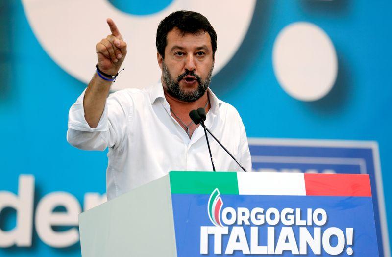 Italys Salvini drops calls for government to quit urges unity on reforms