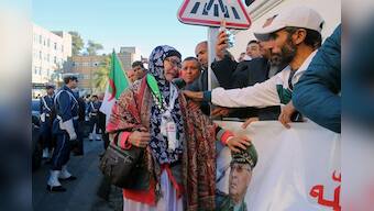 Hundreds of thousands turn out to mourn Algeria's powerful army chief