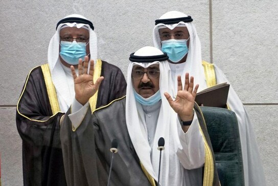 Kuwait's emir happy with efforts to solve the Gulf dispute - state news agency Kuwait's emir happy with efforts to solve the Gulf dispute - state news agency