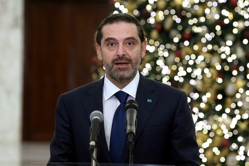 Lebanons PMdesignate Hariri gives president new government lineup