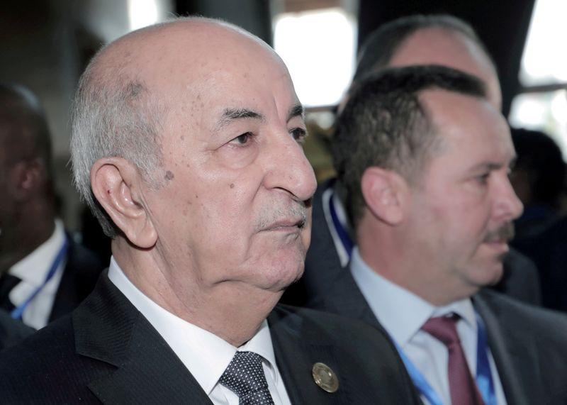 Algeria president makes first appearance since hospitalisation