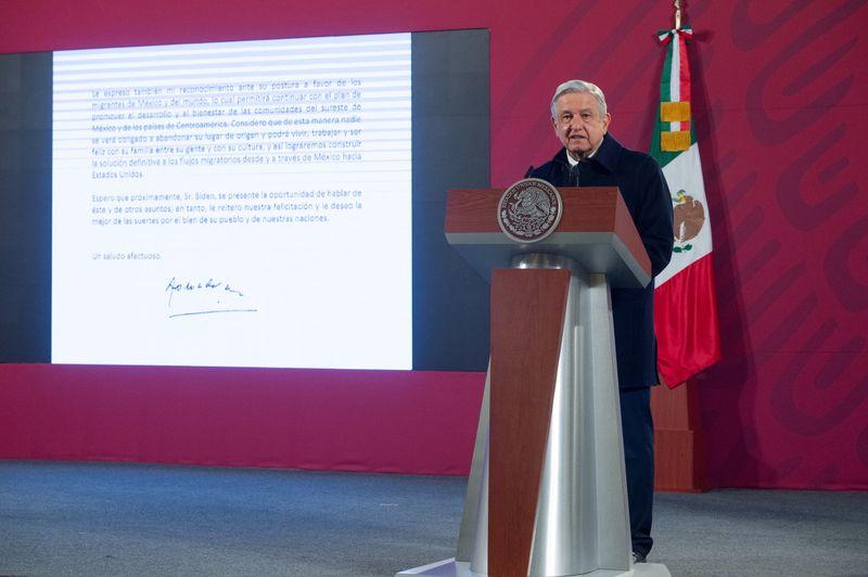 After extended delay Mexicos Lopez Obrador congratulates Biden